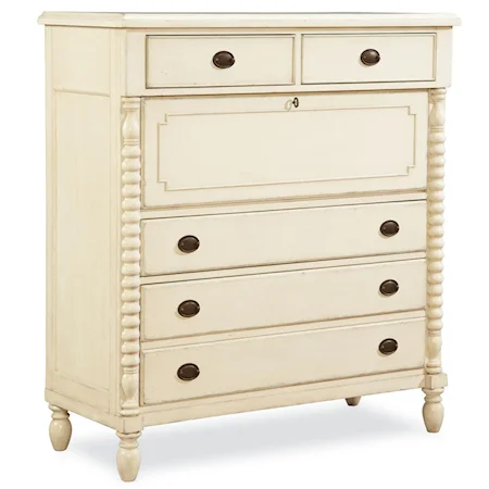 Corrie's Dressing Chest with Flip Down Center Door